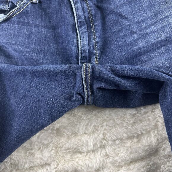 Judy Blue -‎ Womens Jeans - 18W - Blue Denim Skinny Fit - Distressed Skinny Fit - Picture 12 of 16